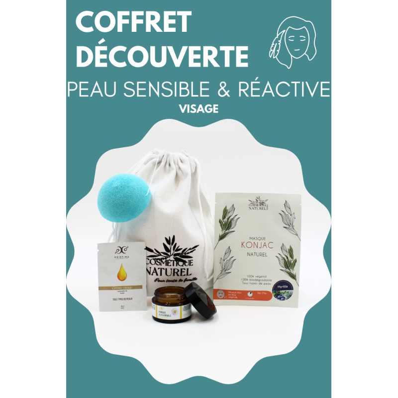 Coffret découverte - VISAGE - Peau sensible et réactive