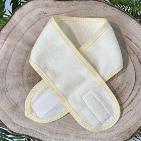 Bandeau pour cheveux couleur crème