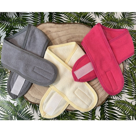 Bandeau pour cheveux couleur crème