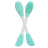 Spatule  brosse visage à double face bleue