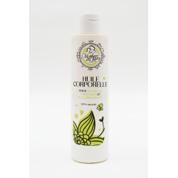 Huile corporelle pour vergetures, cicatrices et peau déshydratée - 250ml 100% naturelle