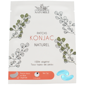 Patchs contours des yeux au Konjac - Myrtille