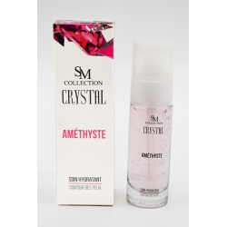 Crème pour le contour des yeux à la poudre d'améthyste 30ml 100% naturelle