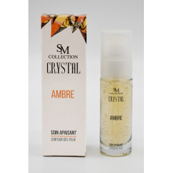 Crème contour des yeux à la poudre d'ambre 30ml 100% naturelle