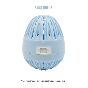 Boule de lavage machine à laver bleue  recharge - Sans odeur