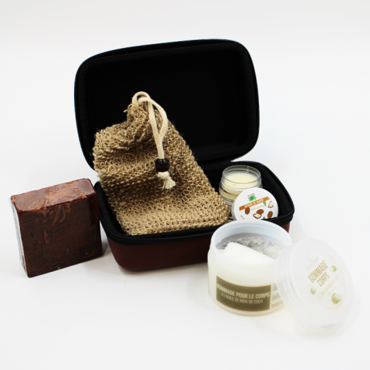 Coffret Gommage Corps  Soin – 100% Naturel