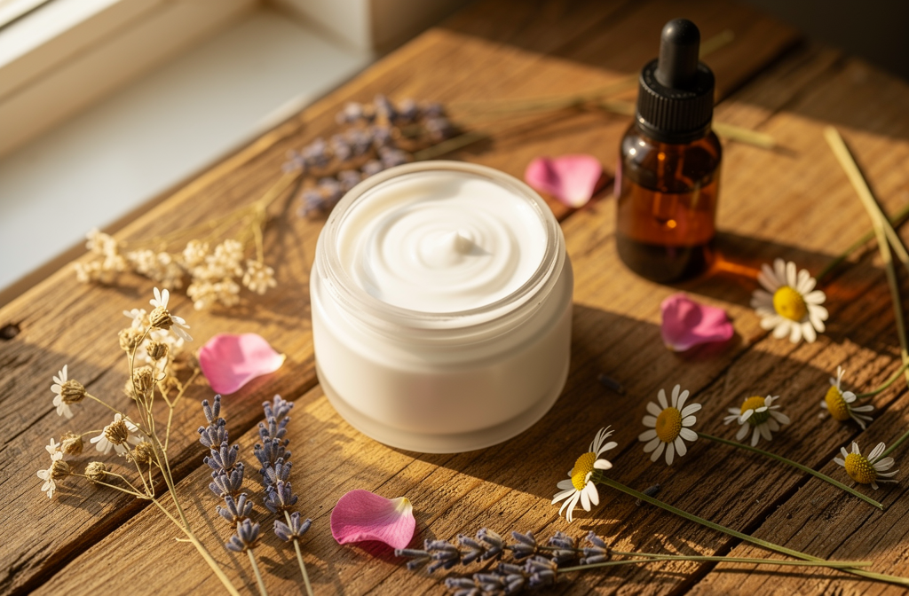 Cosmétique naturel artisanal en pot